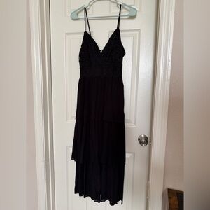 Rebellion Black Maxi Dress